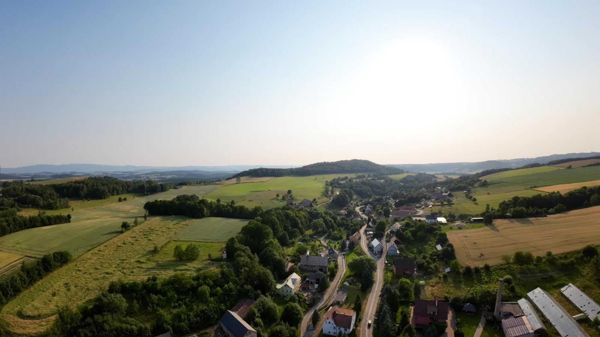 Agroturystyka Brzozowe Wzgorze Wlen Esterno foto