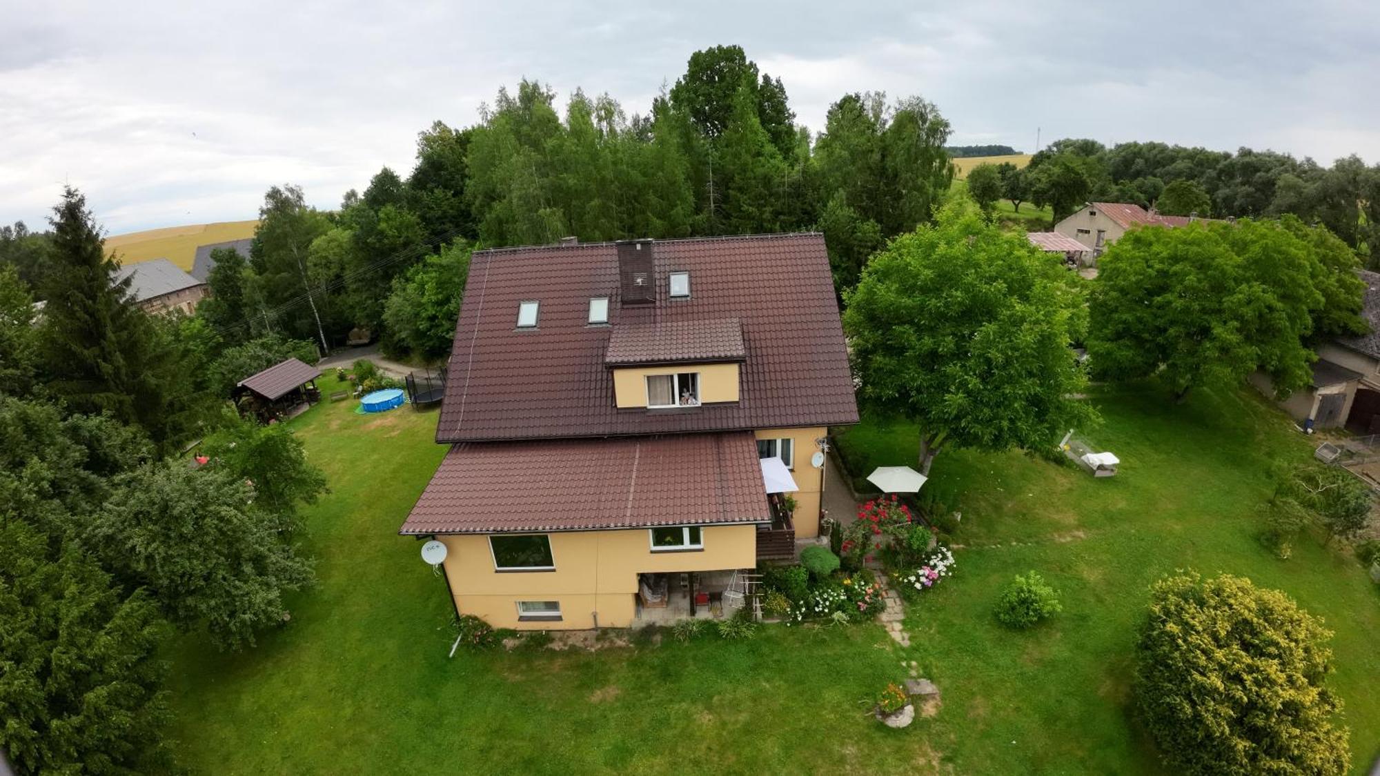 Agroturystyka Brzozowe Wzgorze Wlen Esterno foto