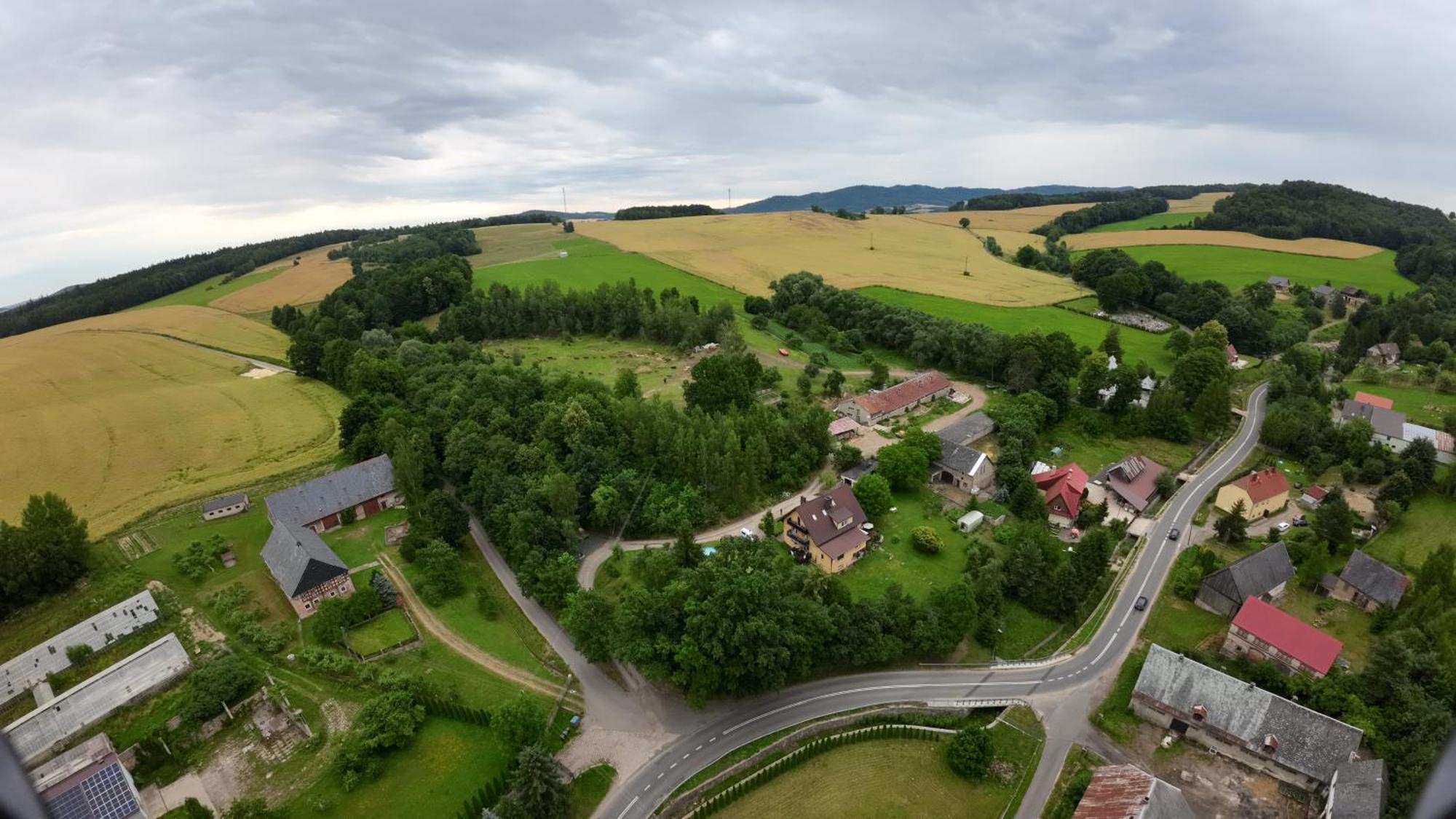 Agroturystyka Brzozowe Wzgorze Wlen Esterno foto